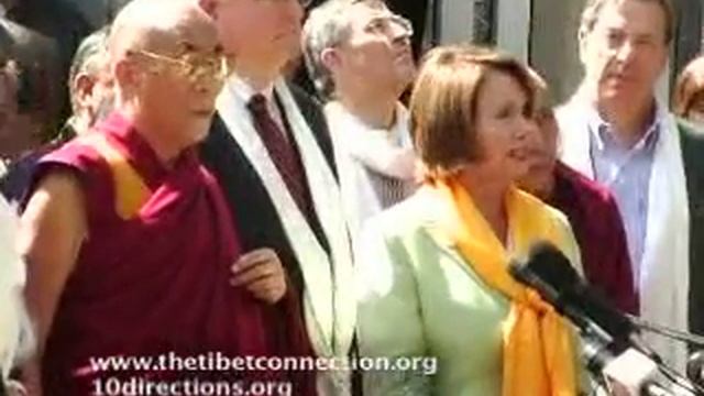Dalai Lama-Nancy Pelosi Press Conference in Dharamsala смотреть онлайн