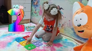 котёнок Котэ мульфильм😀учим цифры✨ видео для детей