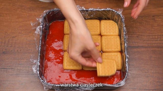 Idealne ciasto truskawkowe bez pieczenia!