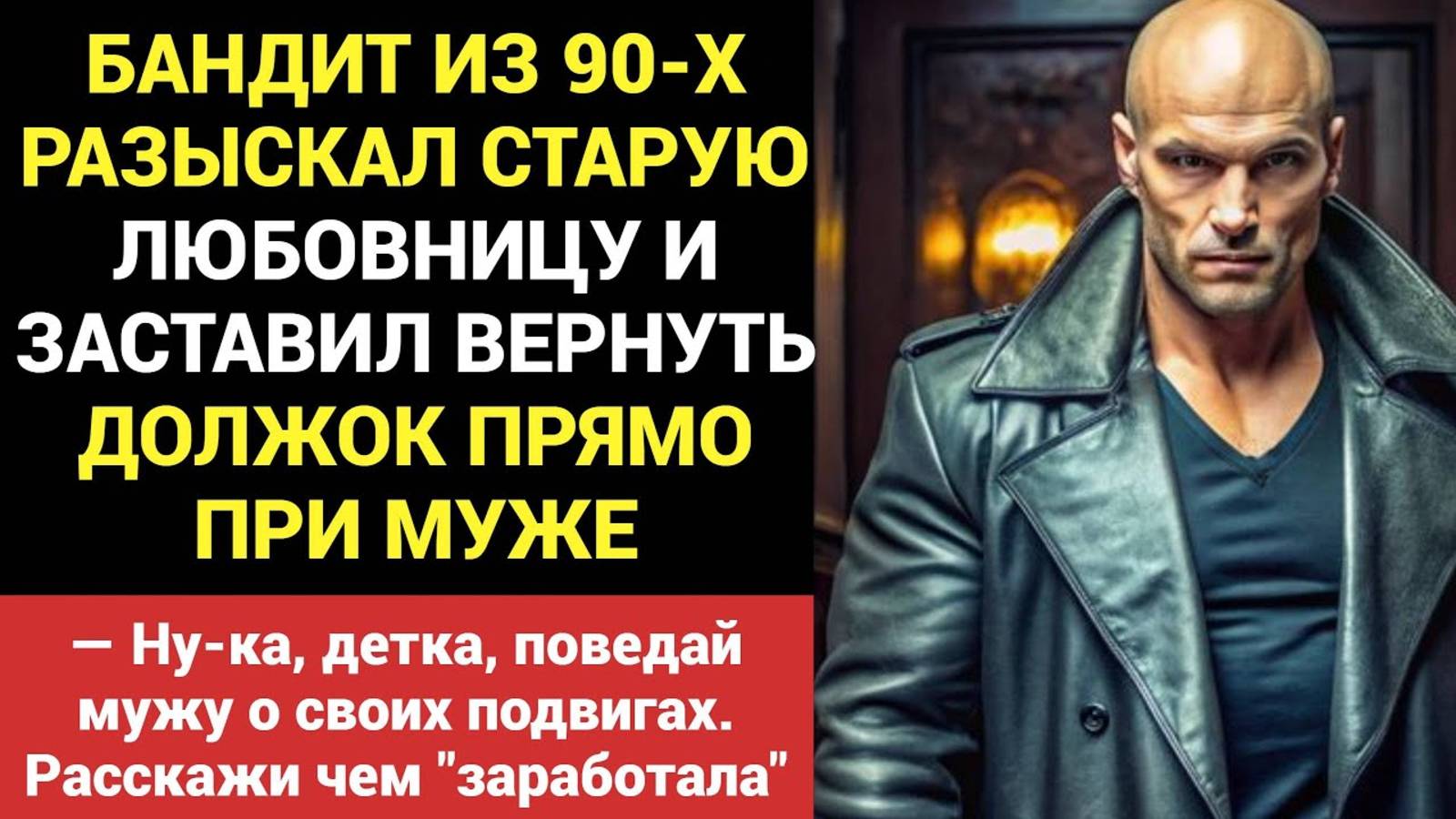 Истории из жизни. Старую ЛЮБОВНИЦУ Нашел Бандит из _девяностых_ И Заставил Вернуть Должок При Муже