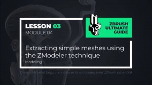 4-3 ZModeler extracting technique