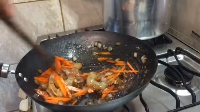 How To Cook Shrimp & Veggies Stir Fry смотреть онлайн