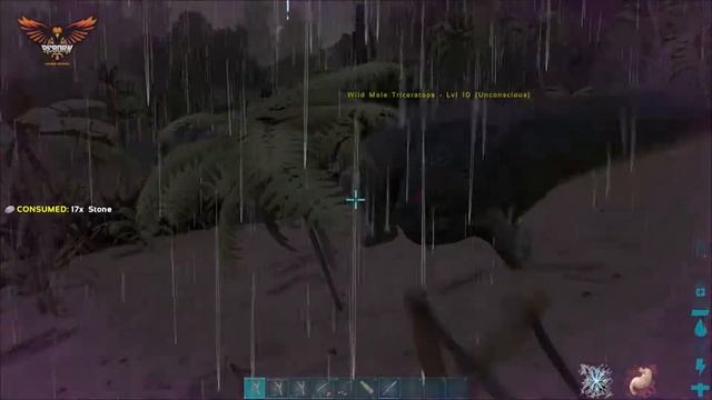 How To Tame Triceratops (Ark Survival Envolved)