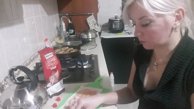 Быстрый ужин/пробую рыбку/влог