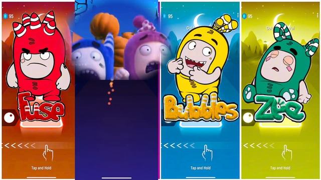 Oddbods Slick 🎶 Oddbods Pogo 🎶 Oddbods Fuse 🎶 Oddbods Zee❤️ Who The Best Fun ? смотреть онлайн