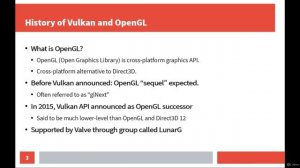 002 [THEORY] Overview of Vulkan