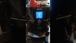 krups ea82 coffee machine trouble