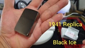 Zippo 1941 Replica (24096) BLACK ICE Lighter | Zippo 1941 Replica | ARCz-20