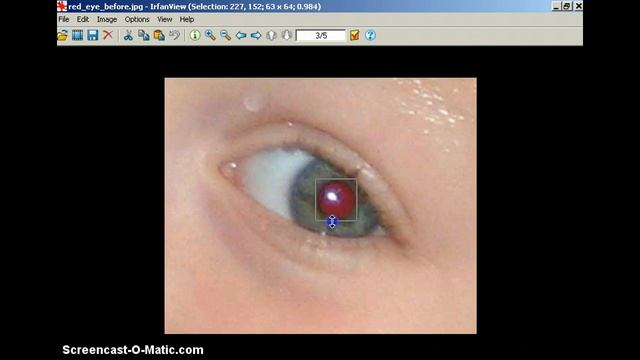 IrfanView Red Eye Removal смотреть онлайн