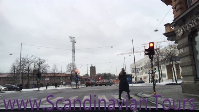 Стокгольм из машины - Ноябрь