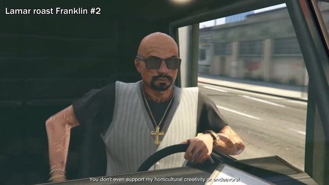 Lamar Roasts Franklin in GTA 5 Online The Contract (Compilation)
