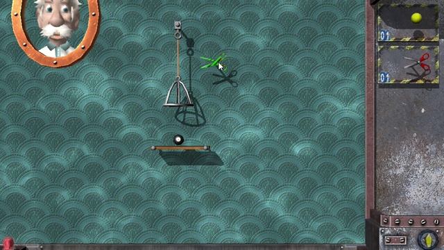 Crazy Machines - Level 31 ''Catch me'' 🥎✂🎱