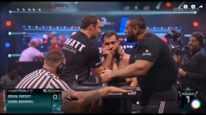 Devon Larratt vs Levan Saginashvili Armwrestling Rematch King of the Pancake 11