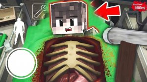 КОЛЯ ПОПАЛ В БОЛЬНИЦУ И Я СДЕЛАЛА ЕМУ ОПЕРАЦИЯ В РЕАЛЬНОЙ ЖИЗНИ В МАЙНКРАФТ НУБИК В MINECRAFT