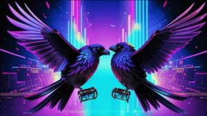 Чёрный ворон (Премьера АРТ-КЛИПА_12.04.2025) 😵👼🏻🐦