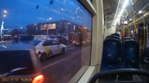 Поездка на 47 троллейбусе мегаполисе электробусе Троллейбус Санкт-Петербург Бортовой номер 1040