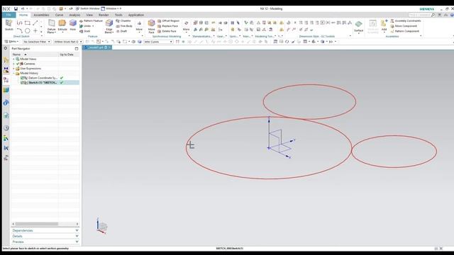 How To Extrude in Siemens NX 12 | Make Mickey Mouse in Siemens NX, SolidWorks | Siemens NX Tutorial