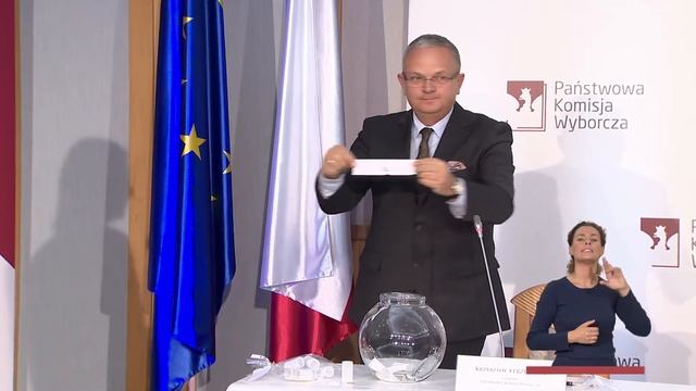 Losowanie numerów list kandydatów na posłów (Tłumaczenie na Język Migowy - PJM) смотреть онлайн
