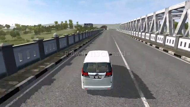 Mod Alphard Bussid || Test Drive Bus Simulator Indonesia