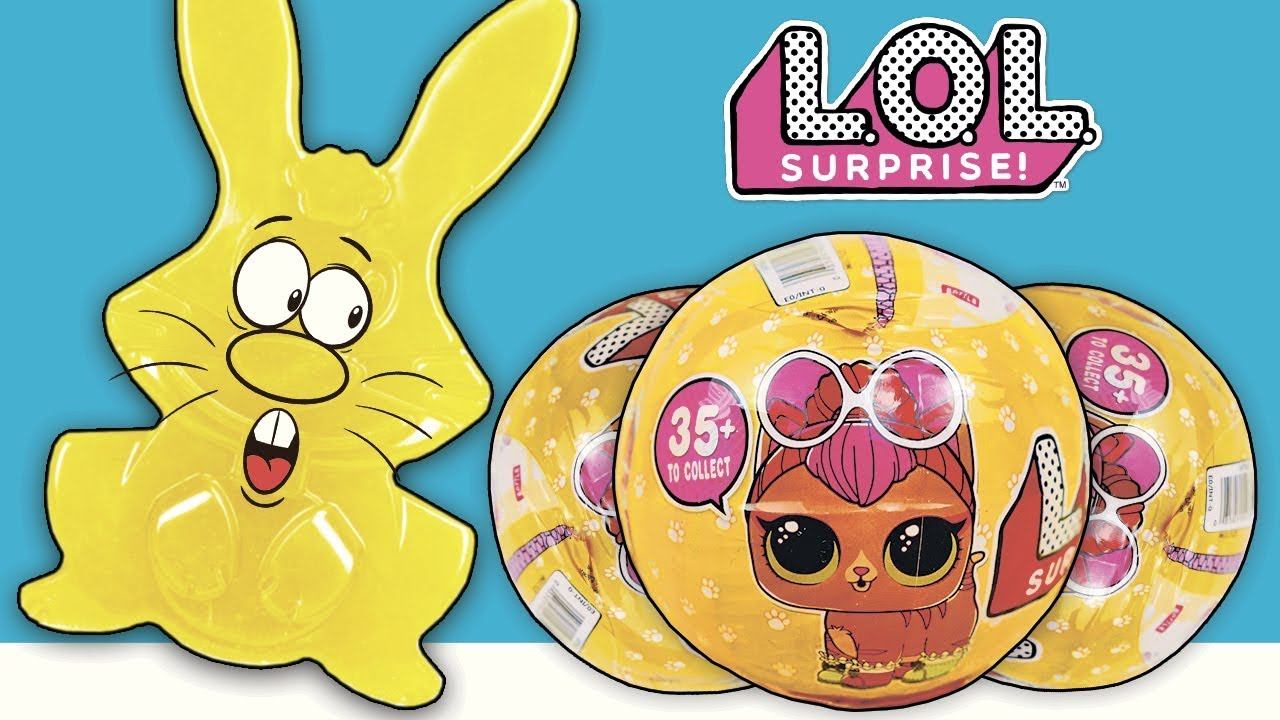 ЛОЛ ПИТОМЦЫ ШАР СЮРПРИЗ 3 СЕРИЯ / L.O.L. PETS SURPRISE КИТАЙСКАЯ ПОДДЕЛКА И ЗАЯЦ ХАРИТОН