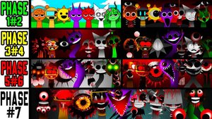 Incredibox Sprunki Микс | Фаза 1 VS Фаза 2 VS Фаза 3 VS Фаза 4 VS Фаза 5 VS Фаза 6 VS Фаза 7