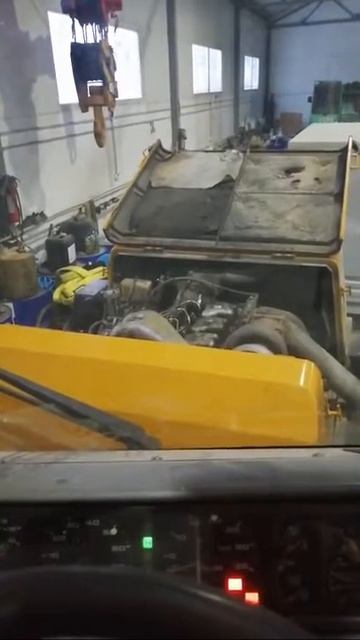 Кран TADANO после ремонта! Мотор поёт! смотреть онлайн