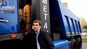 Обзор самосвала Камаз 65115 на метане