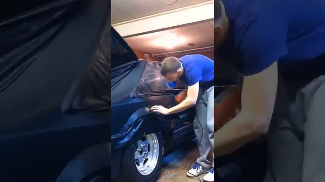 Mustang Carbon Fiber Vinyl Wrap смотреть онлайн