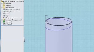 Solidworks вырез по траектории