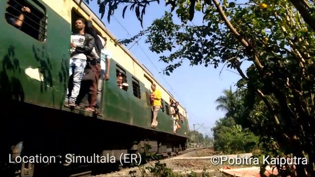 (5in1) Mini Compilation of Old ICF EMU || Capture from Ashoknagar Kalyangarh смотреть онлайн