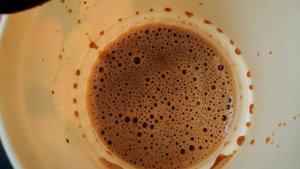 кофе крупным планом, красота, кофе