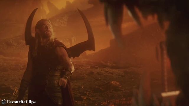 Thor Puts His Hammer on Fire Dragon (Scene) – Thor Ragnarok (2017) Movie CLIP HD смотреть онлайн
