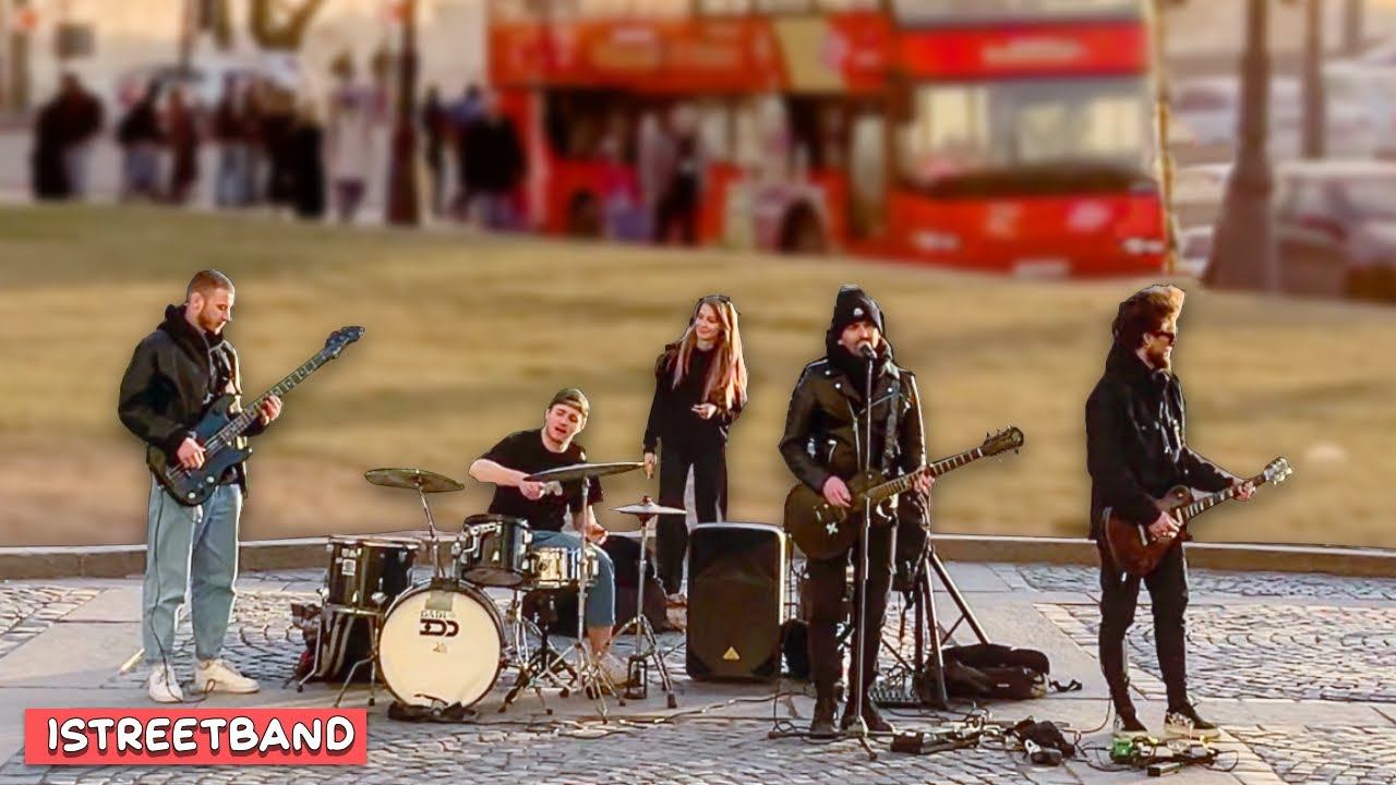 Уличные музыканты Санкт-Петербурга Звуки музыки ISTREETBAND смотреть онлайн