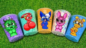 УГАДАЙ, какой персонаж спрунки выйдет из кубиков. ОРЕН х ПИНКИ Кубики Спрунки!