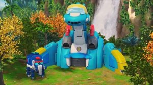 Команда Дино 30 серия Коритозавр застрял в лабиринте Мультфильм для детей