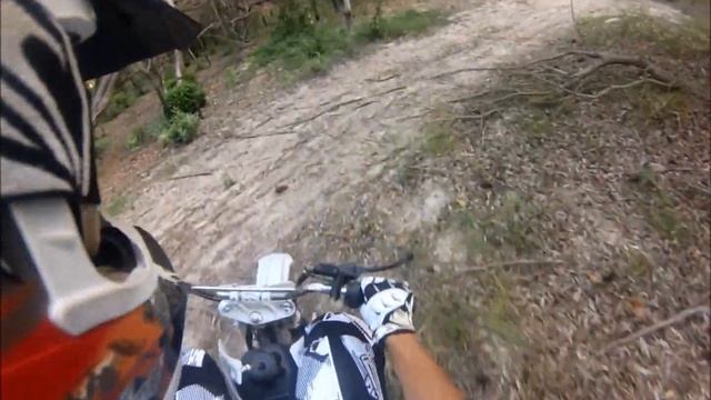 GoPro 125 pit bike trail ride with yz 85 смотреть онлайн