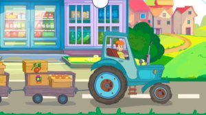 Простоквашино ферма. Мультфильм игра