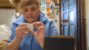 распаковка  что  мне подарила алёна