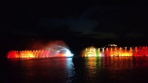 Поющие фонтаны в Абрау-Дюрсо