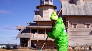 Команда телеканала «Мир» присоединилась к республиканскому субботнику в Беларуси