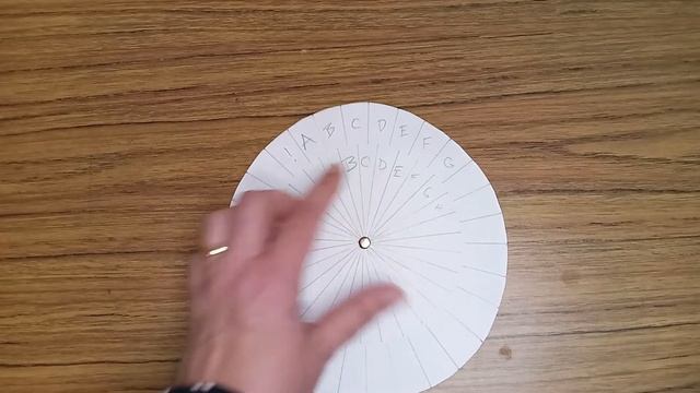 Spy Decoder / Cipher Wheel