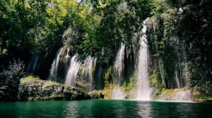 Музыка для отдыха и релаксации. Водопад и пение птиц
