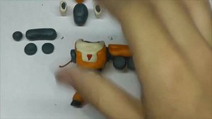 Лепим из пластилина Робот Бо из Бравл старс