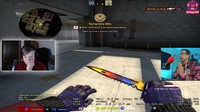 Каравай Играет С Димой Ликсом 2 на 2 На Вертиго смотреть онлайн