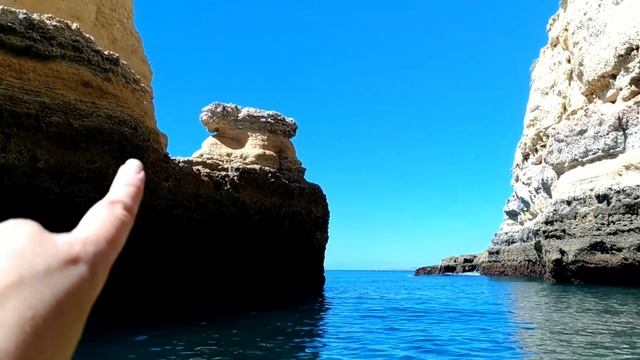 Entre a Praia da Grilheria e a Praia do Mato - Kayak - Carvoeiro para Ferragudo смотреть онлайн