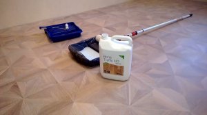 Тонировка паркета. Система масло + лак