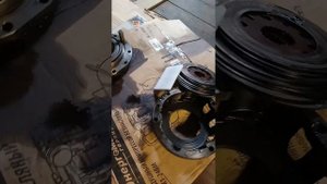 Состояние тормозов после 16000 м.ч. на Case 580 supper.