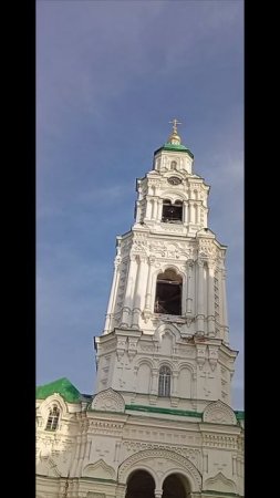 Астраханский кремль.Звон.2 часа звонок 2 раза.2025 год.
