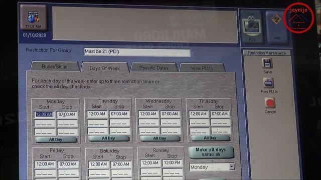 Alcohol Sales Time Restriction Setup for Gilbarco Passport POS System смотреть онлайн