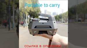 Портативный воздушный компрессор для накачивания шин - автомобильный шинный насос с цифровым